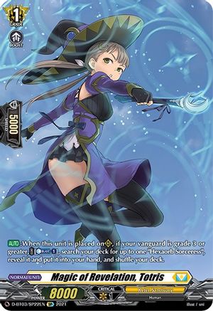 Magic of Revelation, Totris (SP) (D-BT03/SP22EN) - Advance of Intertwined Stars