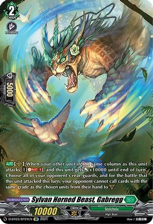 Sylvan Horned Beast, Gabregg (SP) (D-BT03/SP24EN) - D-BT03: Advance of Intertwined Stars