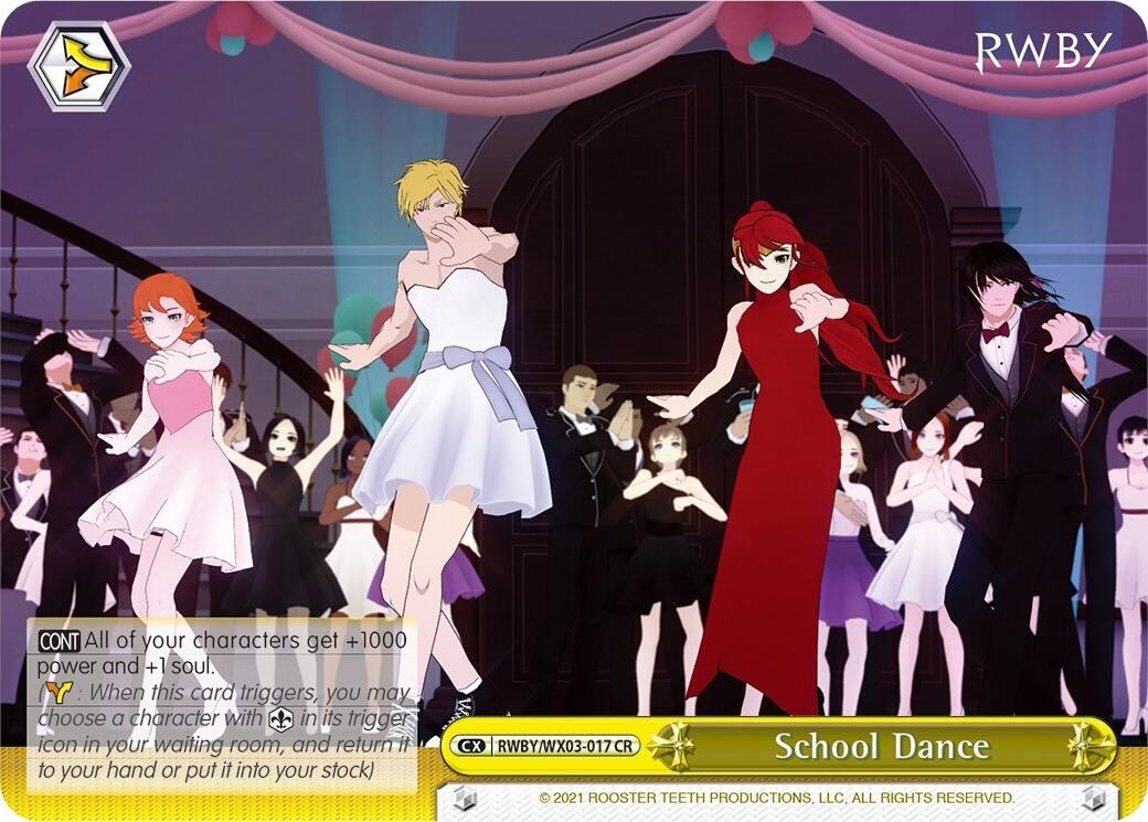 School Dance [RWBY/WX03 - RWBY/WX03-017 CR]