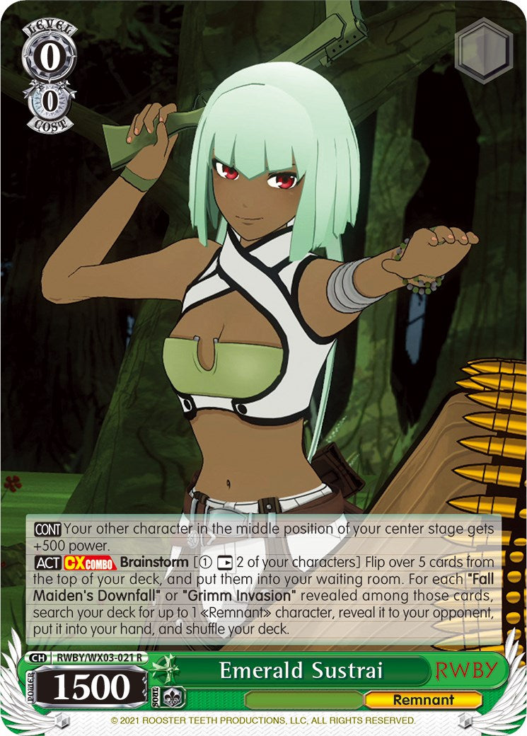 Emerald Sustrai [RWBY/WX03 - RWBY/WX03-021 R]