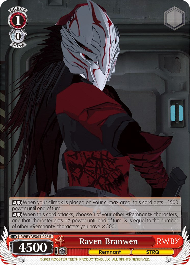 Raven Branwen [RWBY/WX03 - RWBY/WX03-046 R]