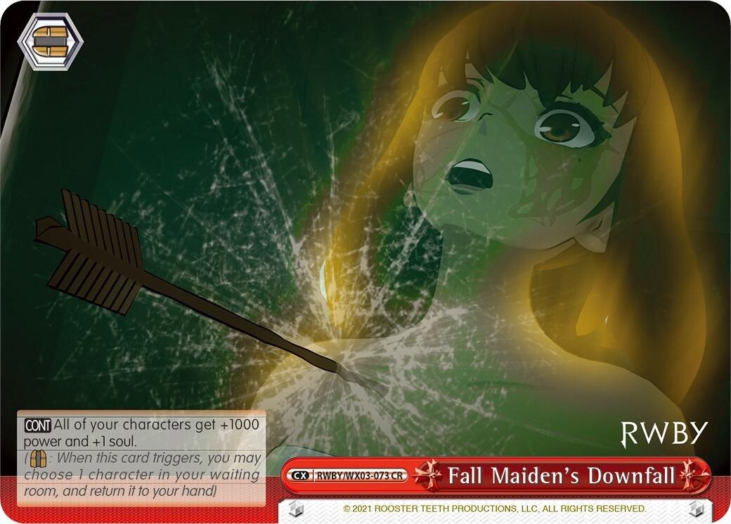 Fall Maiden's Downfall [RWBY/WX03 - RWBY/WX03-073 CR]