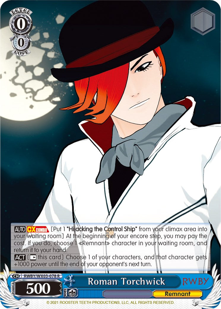 Roman Torchwick [RWBY/WX03 - RWBY/WX03-078 R]