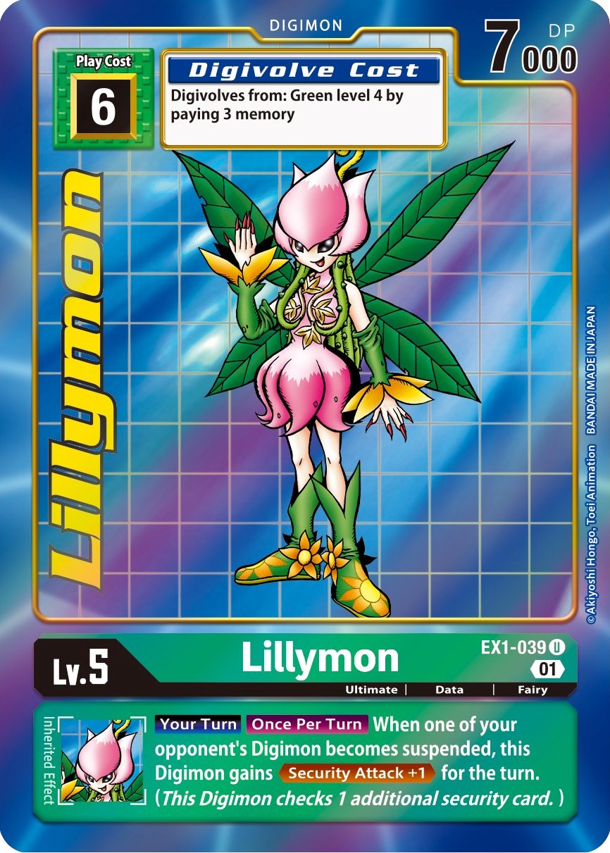Lillymon (Alternate Art) [EX01 - EX1-039 U]