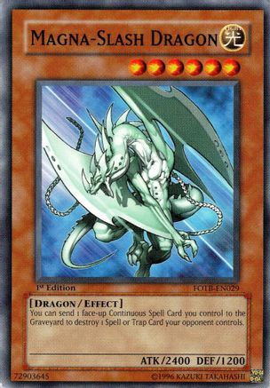 Magna-Slash Dragon (FOTB-EN029) - Force of the Breaker Unlimited