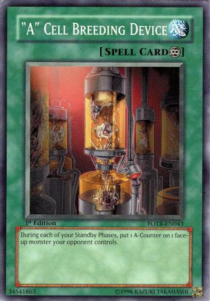 "A" Cell Breeding Device (FOTB-EN043) - Force of the Breaker 1st Edition