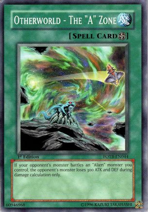 Otherworld - The "A" Zone (FOTB-EN044) - Force of the Breaker Unlimited