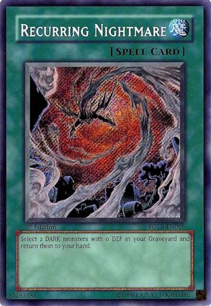 Recurring Nightmare (FOTB-EN066) - Force of the Breaker Unlimited