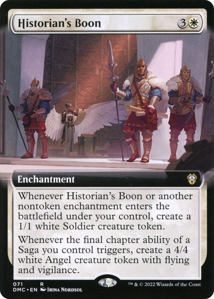 Historian's Boon (Extended Art) [DMC - 71]