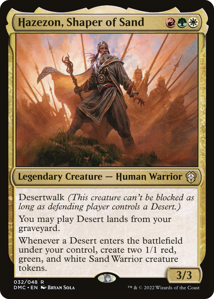Hazezon, Shaper of Sand [DMC - 32]