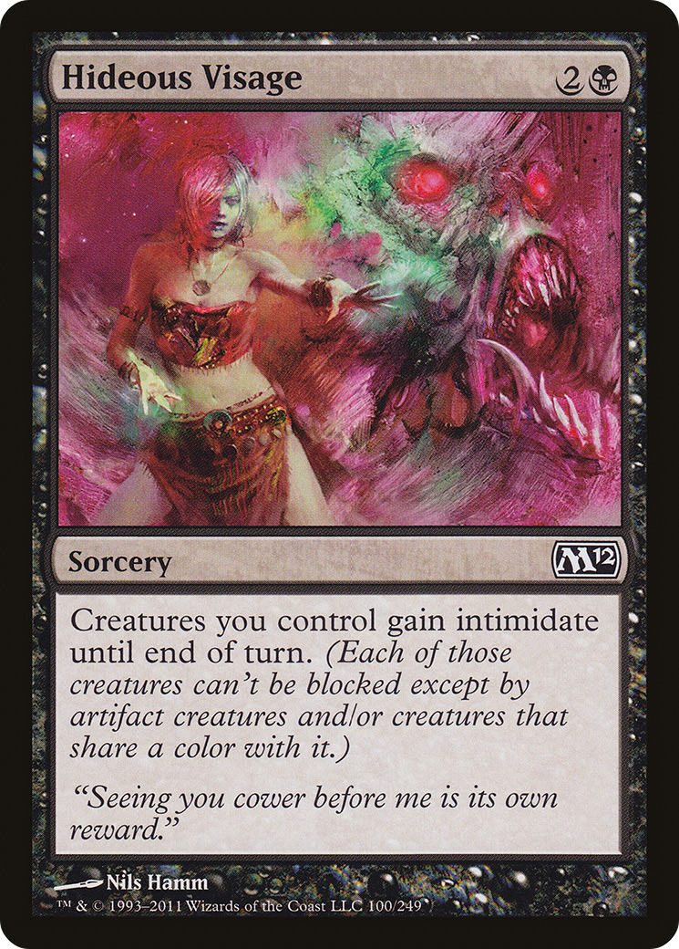 Hideous Visage [M12 - 100]