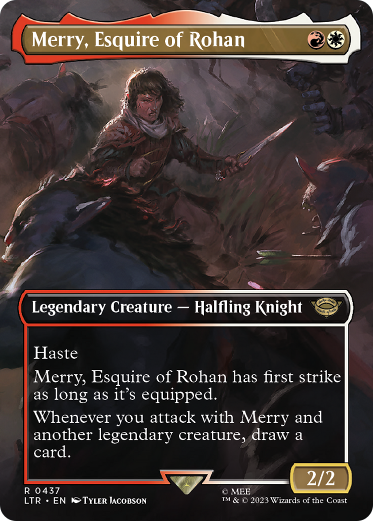 Merry, Esquire of Rohan (Borderless) [LTR - 437]