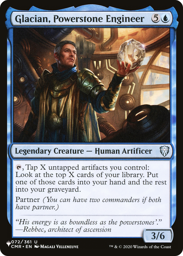 Glacian, Powerstone Engineer [LIST - 072/361]