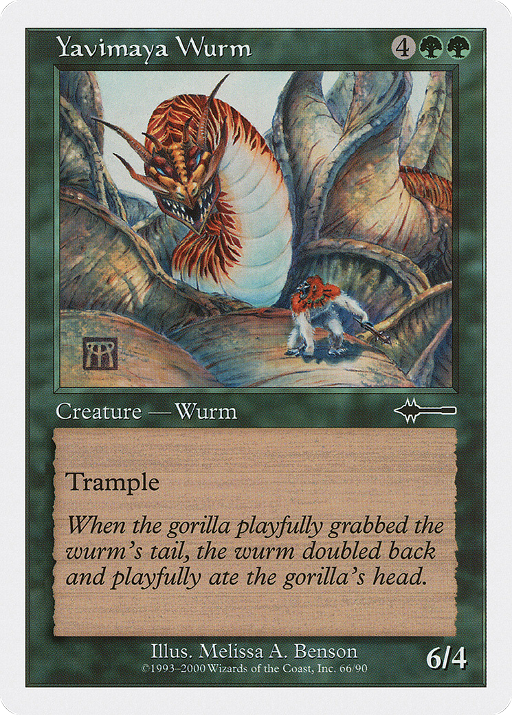 Yavimaya Wurm [BTD - 66]