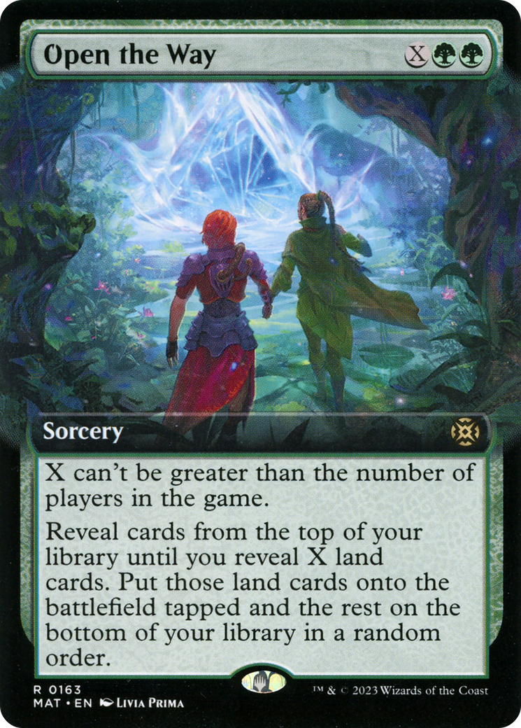 Open the Way (Extended Art) [MAT - 163]