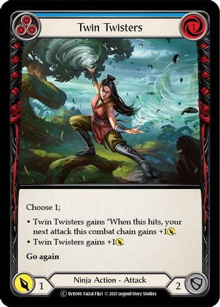 Twin Twisters (Blue) (EVR049) - Everfest 1st Edition