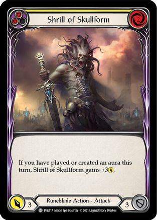 Shrill of Skullform (Yellow) [EVR - EVR117]