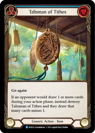Talisman of Tithes [EVR - EVR192]
