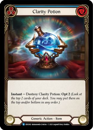 Clarity Potion (EVR182) - Everfest 1st Edition Cold Foil