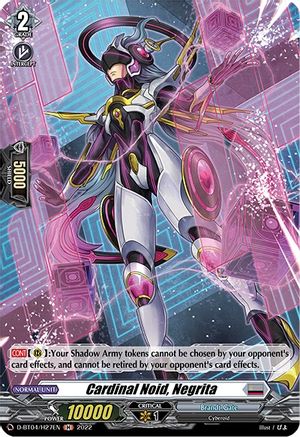 Cardinal Noid, Negrita (Holo) (D-BT04/H27EN) - Awakening of Chakrabarthi
