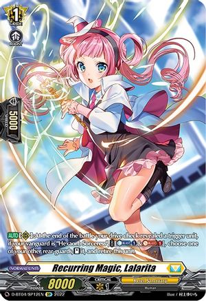Recurring Magic, Lalarita (SP) (D-BT04/SP12EN) - D-BT04: Awakening of Chakrabarthi