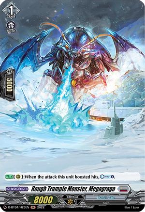 Rough Trample Monster, Megagrago (Holo) (D-BT04/H23EN) - D-BT04: Awakening of Chakrabarthi