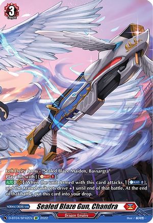 Sealed Blaze Gun, Chandra (SP) (D-BT04/SP42EN) - D-BT04: Awakening of Chakrabarthi