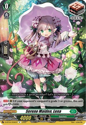 Serene Maiden, Lena (D-BT04/059EN) - D-BT04: Awakening of Chakrabarthi