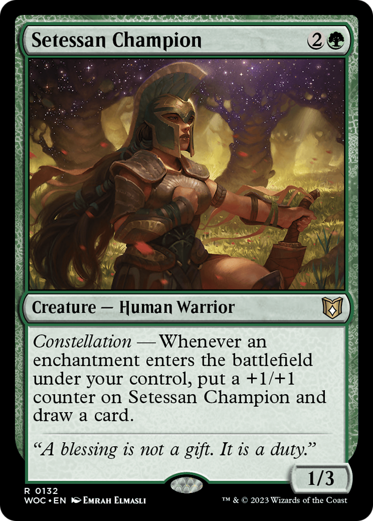 Setessan Champion [WOC - 132]