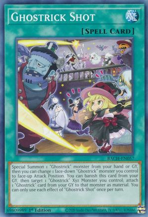 Ghostrick Shot (BACH-EN057) - Battle of Chaos 1st Edition