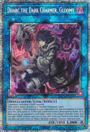 Dharc the Dark Charmer, Gloomy (Starlight Rare) (BACH-EN049) - Battle of Chaos 1st Edition