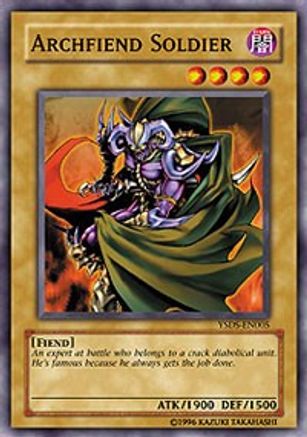 Archfiend Soldier (YSDS-EN005) - Starter Deck: Syrus Truesdale 1st Edition