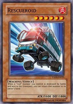 Rescueroid (YSDS-EN019) - Starter Deck: Syrus Truesdale 1st Edition