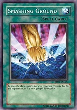 Smashing Ground (YSDS-EN026) - Starter Deck: Syrus Truesdale Unlimited