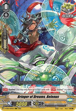 Bringer of Dreams, Belenus (D-VS03/007EN) - D-VS03: V Clan Collection Vol.3