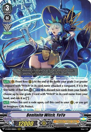 Benitoite Witch, YoYo (D-VS03/008EN) - D-VS03: V Clan Collection Vol.3
