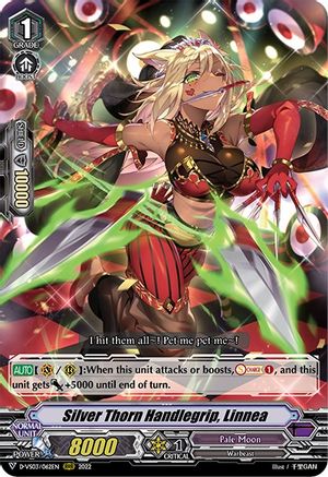 Silver Thorn Handlegrip, Linnea (D-VS03/062EN) - D-VS03: V Clan Collection Vol.3