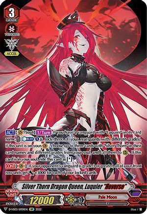 Silver Thorn Dragon Queen, Luquier "Reverse" (SP) (D-VS03/SP09EN) - D-VS03: V Clan Collection Vol.3