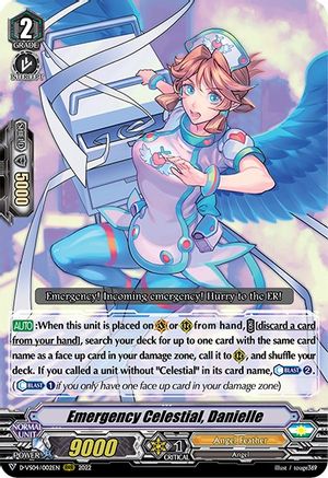Emergency Celestial, Danielle (D-VS04/002EN) - D-VS04: V Clan Collection Vol.4