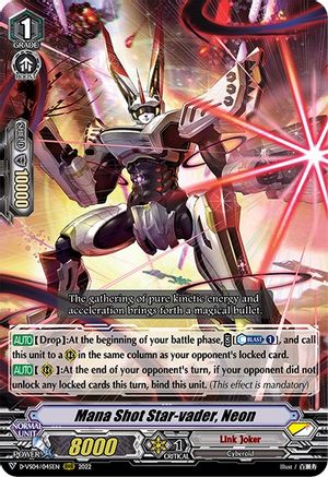 Mana Shot Star-vader, Neon (D-VS04/045EN) - D-VS04: V Clan Collection Vol.4