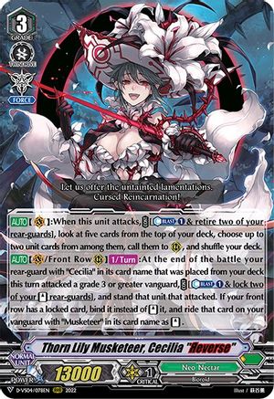 Thorn Lily Musketeer, Cecilia "Reverse" (D-VS04/078EN) - D-VS04: V Clan Collection Vol.4