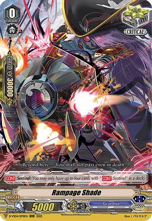 Rampage Shade (D-VS04/070EN) - D-VS04: V Clan Collection Vol.4