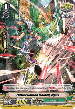 Flower Garden Maiden, Mylis (D-VS04/086EN) - D-VS04: V Clan Collection Vol.4