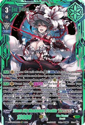 Thorn Lily Musketeer, Cecilia "Reverse" (VSR) (D-VS04/VSR03EN) - D-VS04: V Clan Collection Vol.4