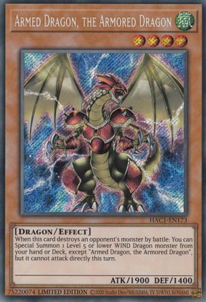 Armed Dragon, the Armored Dragon [HAC1 - HAC1-EN173]