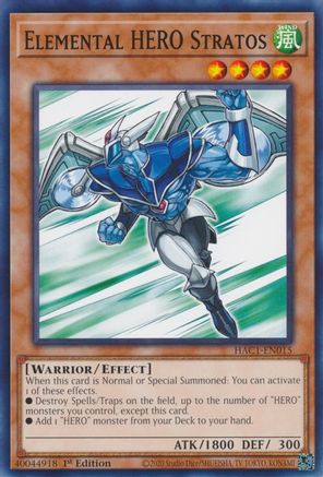 Elemental HERO Stratos [HAC1 - HAC1-EN015]