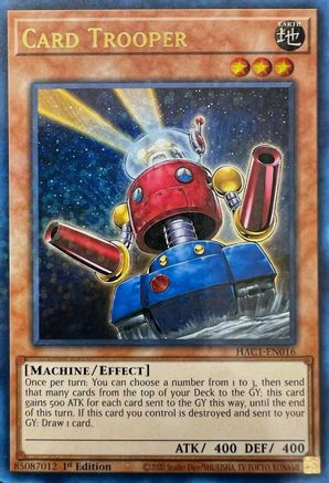 Card Trooper (Duel Terminal) [HAC1 - HAC1-EN016]