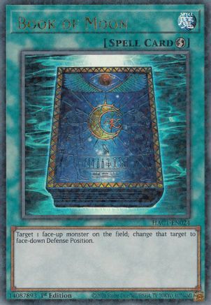 Book of Moon (Duel Terminal) (HAC1-EN024) - Hidden Arsenal: Chapter 1 1st Edition