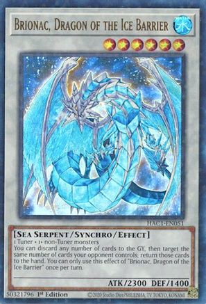 Brionac, Dragon of the Ice Barrier (Duel Terminal) [HAC1 - HAC1-EN051]
