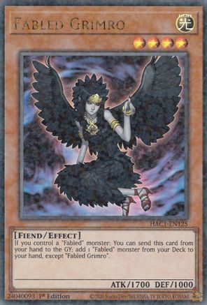 Fabled Grimro (Duel Terminal) [HAC1 - HAC1-EN125]